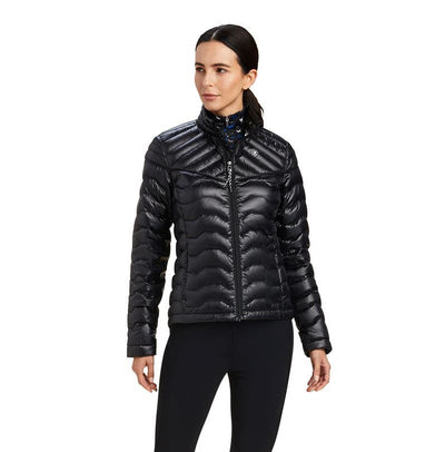 Jacket Ariat Ideal Down W23 Black Ladies-Ariat-Ascot Saddlery