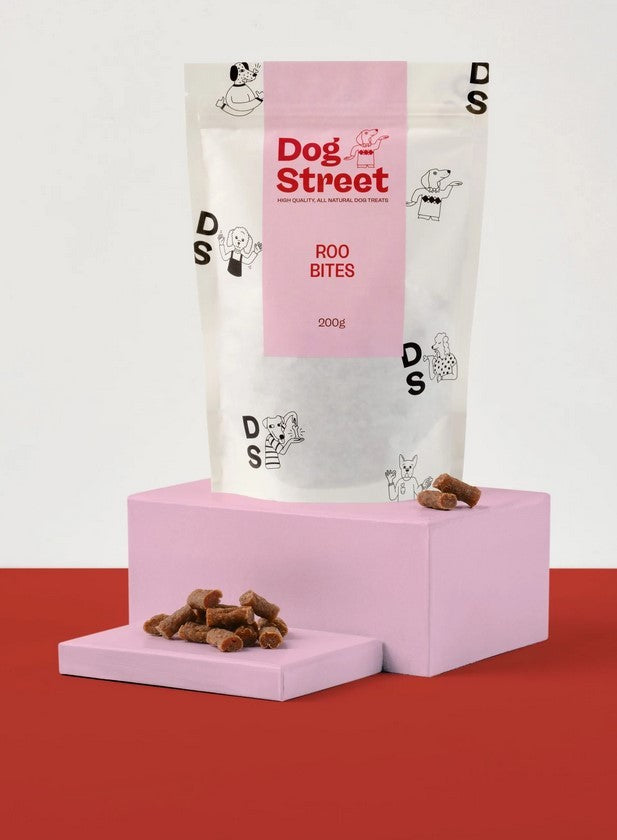 Dog Street Roo Bites 200gm