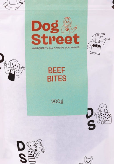 Dog Street Beef Bites 200gm-Dog Street-Ascot Saddlery