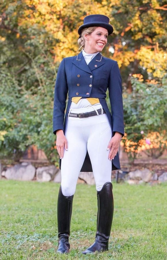 Tights Bare Equestrian Competition Wear Snow White [:small]