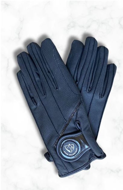 Gloves Bare Equestrian Winter Pro Rider Black [:small]