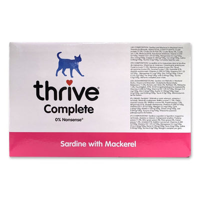 Thrive Cans Cat Adult Sardine & Mackerel 75gm Each-Thrive-Ascot Saddlery
