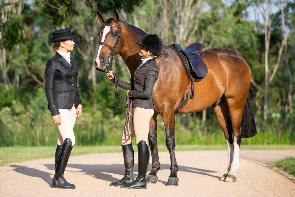 Tights Bare Equestrian Competition Wear Hunter Bone [:small]