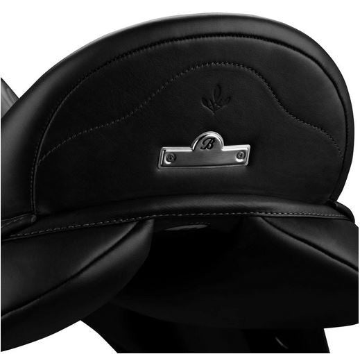 Bates Isabell Icon Dressage Saddle Cair Classic Black [:44cm 17.5"]