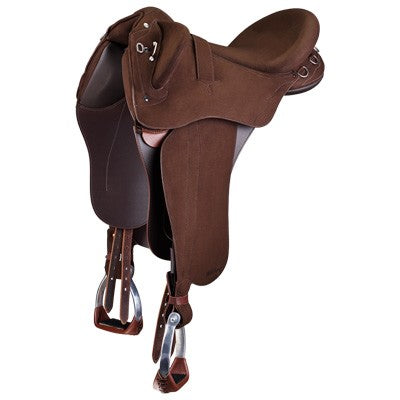 Wintec Pro Stock With Swinging Fender Hart Brown Large-Wintec-Ascot Saddlery