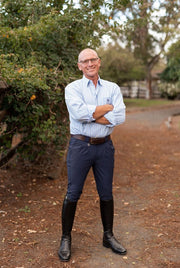 Breeches Peter Williams Windsor Cross Country Navy Mens M4 [:32"]