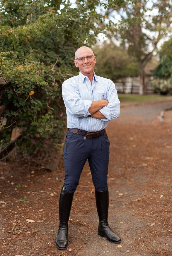 Breeches Peter Williams Windsor Cross Country Navy Mens M4 [:32"]