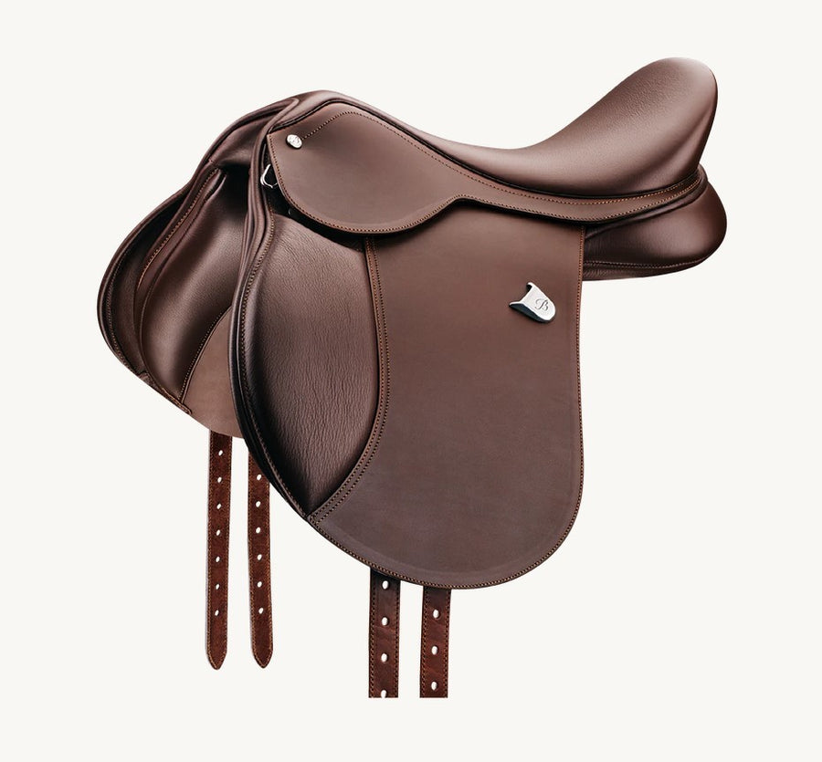 Bates Pony  All Purpose Saddle Cair Brown [:38cm 15.0"]
