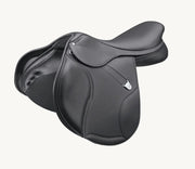 Bates Elevation Jumping Saddle Cair Classic Black [:42cm 16.5"]
