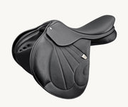 Bates Victrix Jumping Saddle Cair Classic Black [:42cm 16.5"]