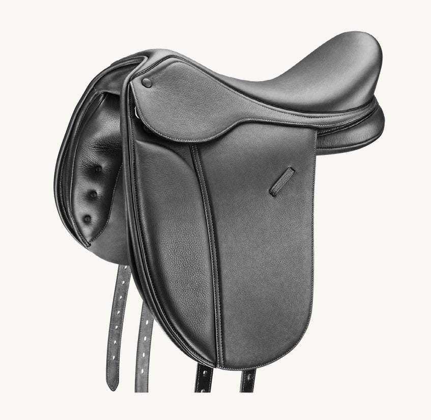 Bates Pony Show Saddle Cair Black [:38cm 15.0"]