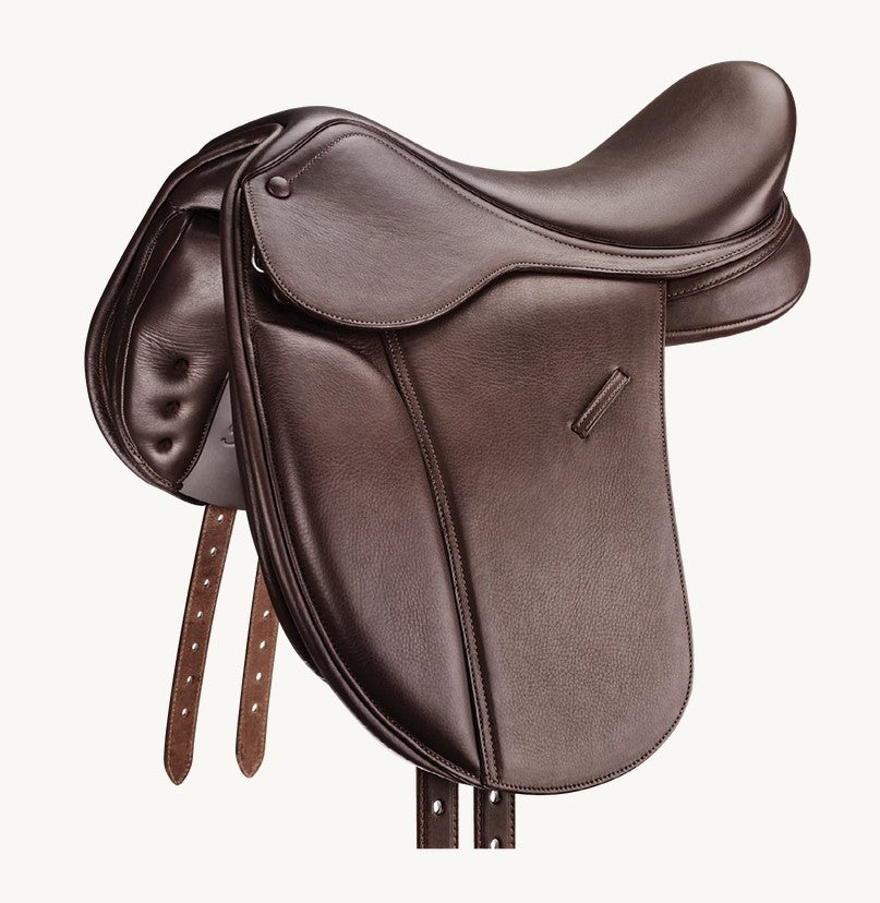 Bates Pony Long Show Saddle Cair Classic Brown [:38cm 15.0"]