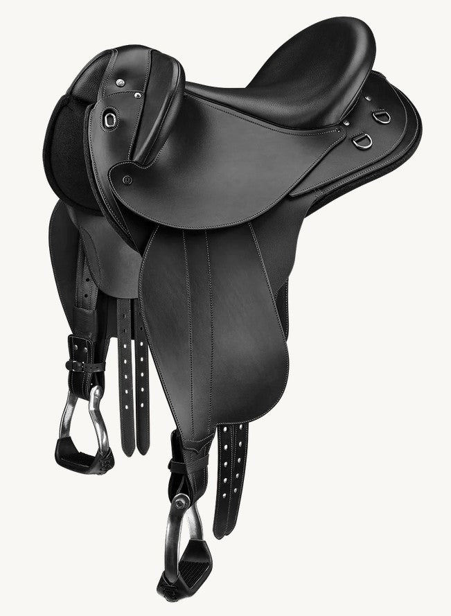 Bates Kimberley Half Breed Saddle Classic Black [:medium]