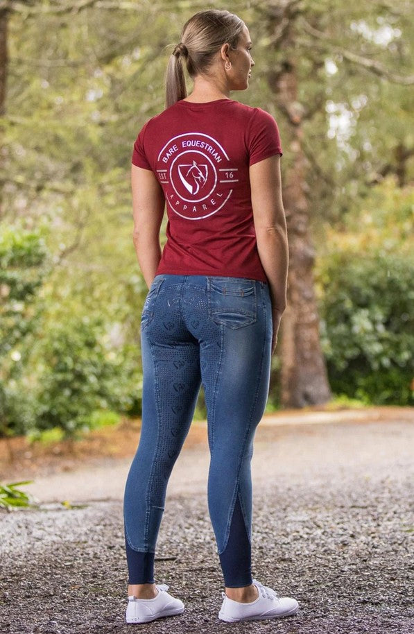 Breeches Bare Equestrian Heritage Denim Ladies [:10]