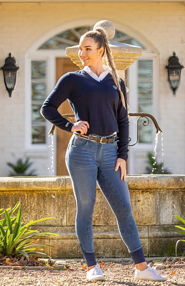 Breeches Bare Equestrian Heritage Denim Ladies [:10]