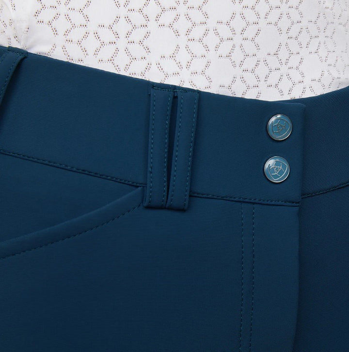 Breeches Ariat Tri Factor Grip Full Seat S23 Deep Petroleum Ladies [:8]