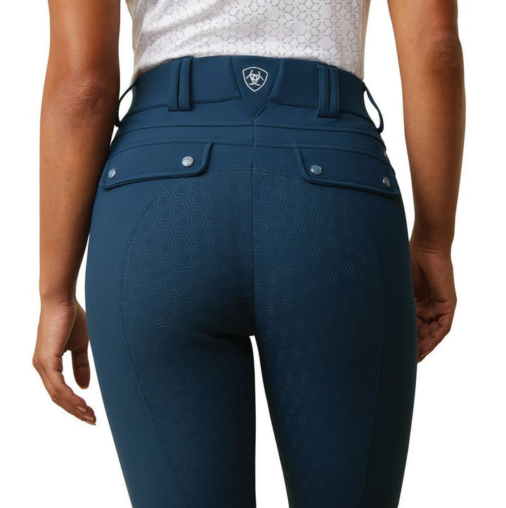 Breeches Ariat Tri Factor Grip Full Seat S23 Deep Petroleum Ladies [:8]