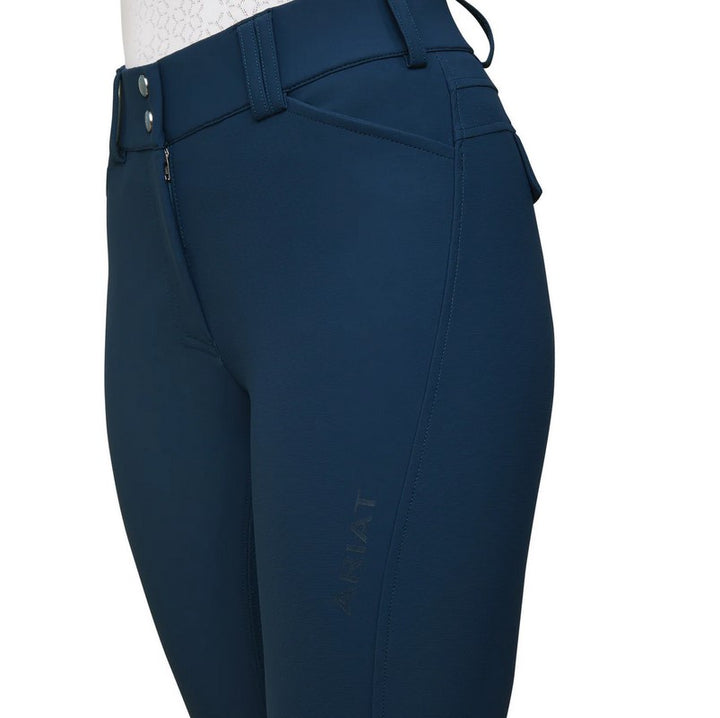 Breeches Ariat Tri Factor Grip Full Seat S23 Deep Petroleum Ladies [:8]
