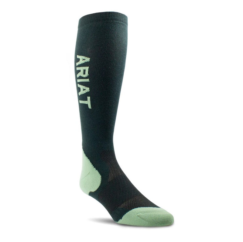 Socks Ariat Ariattek Performance S23 Uni Relic & Basil-Ascot Saddlery-Ascot Saddlery