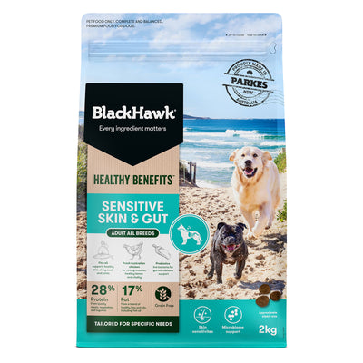 Blackhawk Dog Healthy Benefits Skin & Gut 2kg-Ascot Saddlery-Ascot Saddlery
