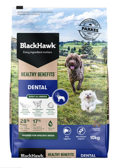 Blackhawk Dog Healthy Benefits Dental 10kg-Ascot Saddlery-Ascot Saddlery
