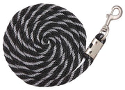 Lead Braided 2.5mt Black & Grey
