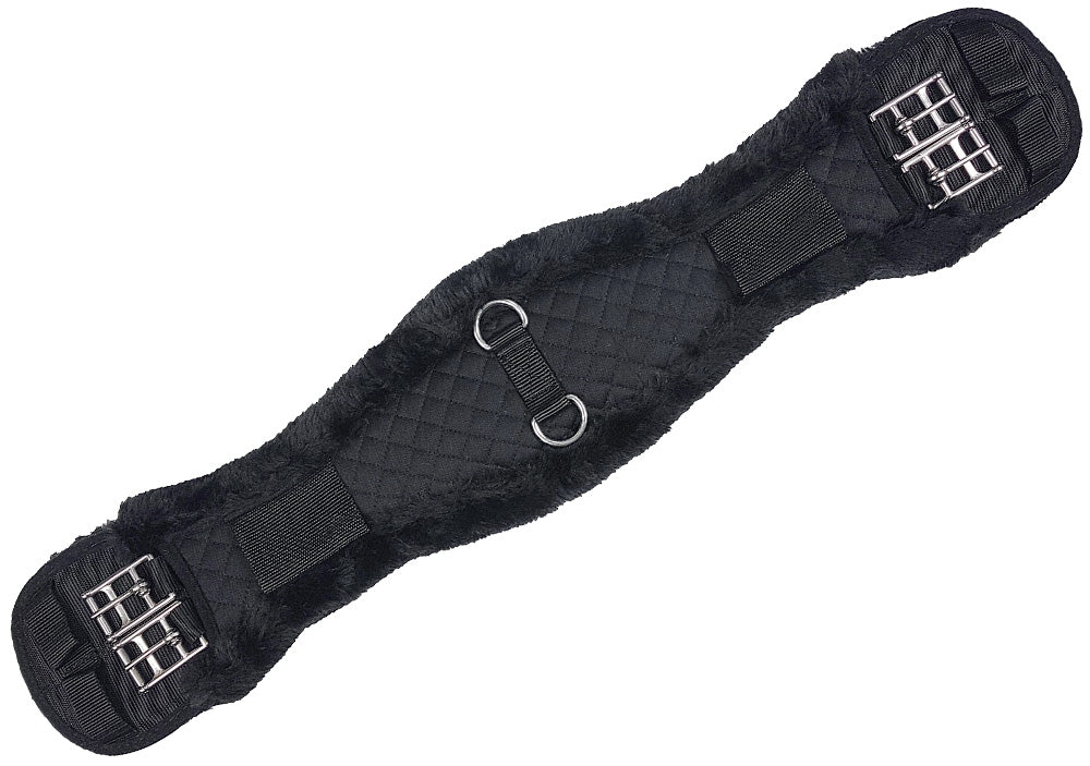 Girth Zilco Dressage Black & Black Fleece [:60cm]