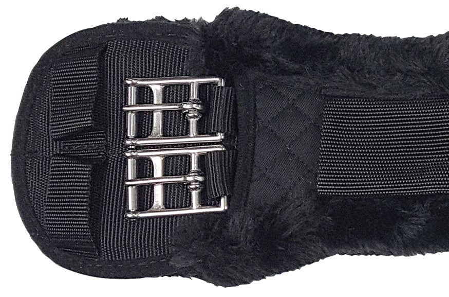 Girth Zilco Dressage Black & Black Fleece [:60cm]