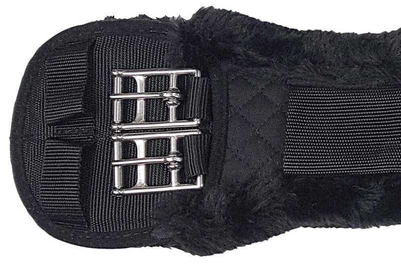 Girth Zilco Dressage Black & Black Fleece