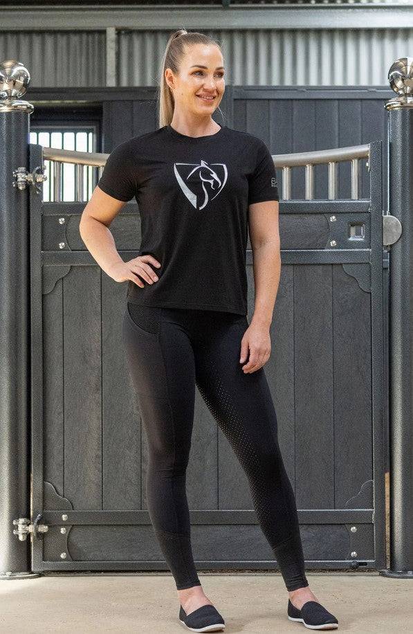 Tights Bare Equestrian Performance Riding Glamour [:extra Small]
