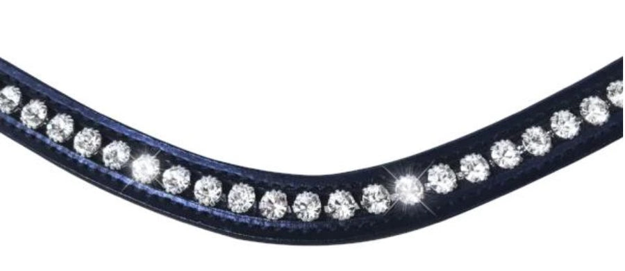 Browband Lumiere Swarovski Crystal Black Full