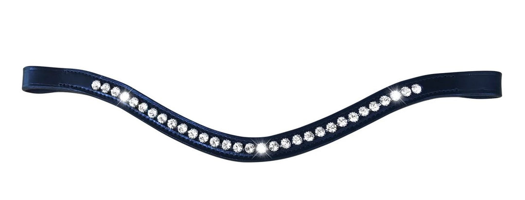 Browband Lumiere Swarovski Crystal Black Full
