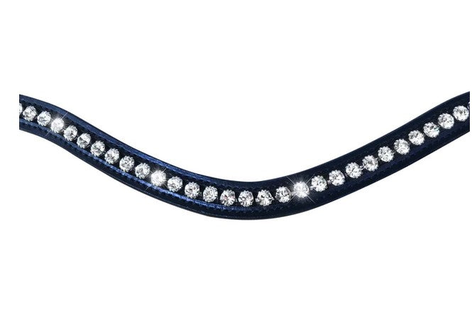 Bridle Lumiere Aurelie Hanoverian Rolled Black [:full]