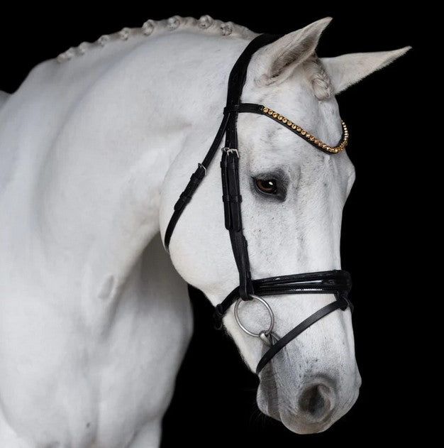 Bridle Lumiere Margaux Hanoverian Black Full