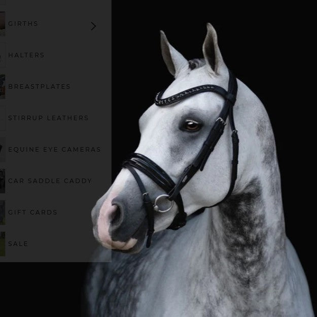 Bridle Lumiere Arcadia Hanoverian Luxury Black [:cob]
