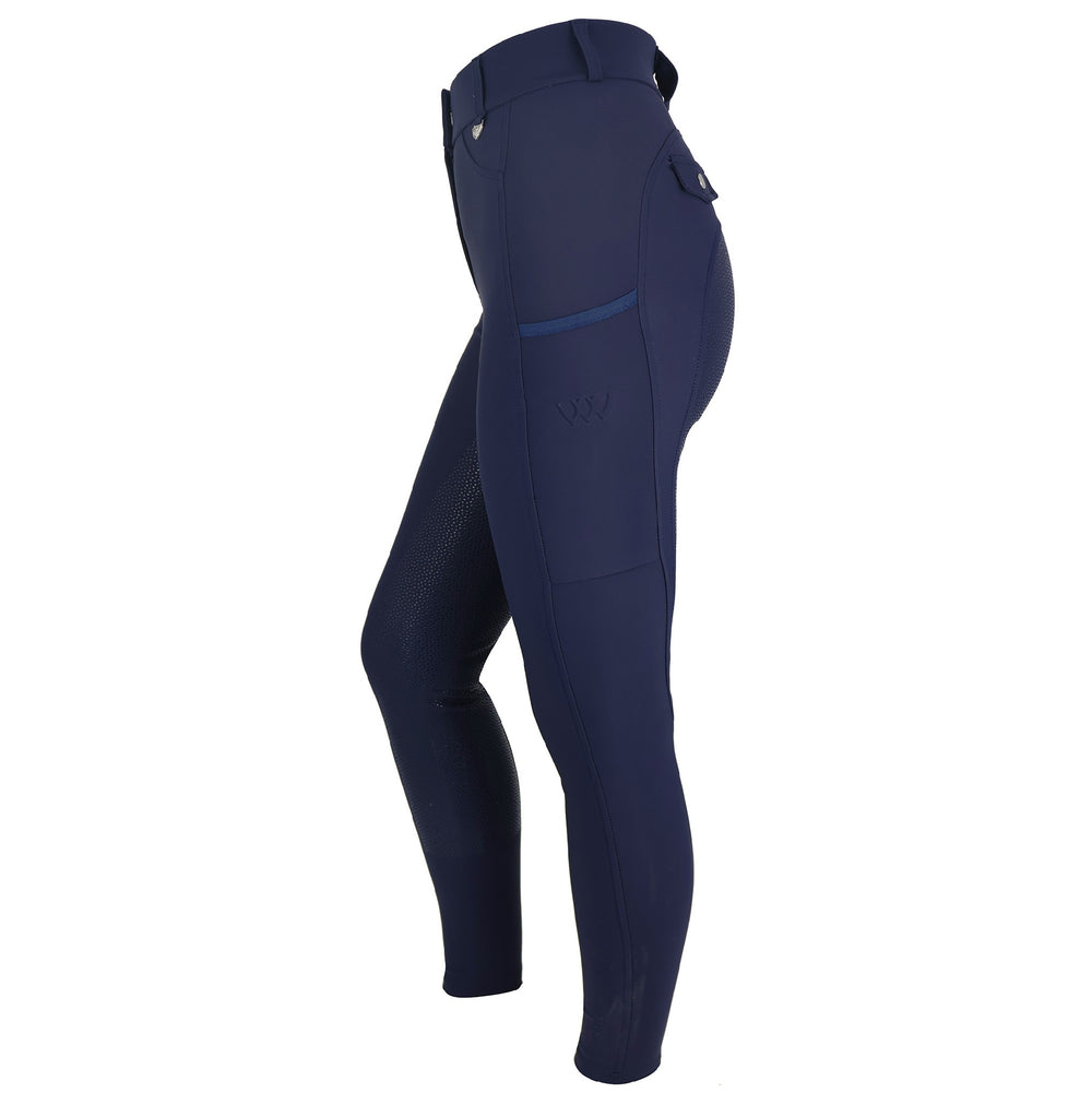 Tights Woof Wear Hybrid Full Seat Navy Ladies [:08]