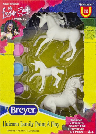 Breyer Activity Unicorn Family Paint & Play