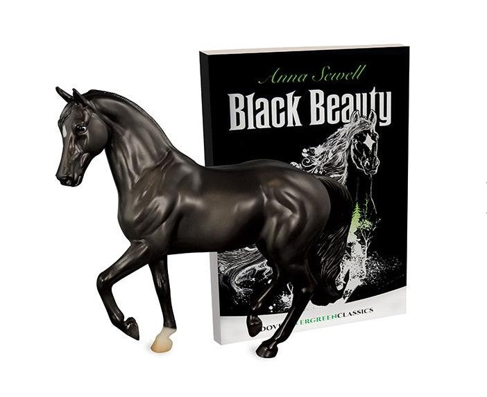 Breyer Freedom Black Beauty & Book Set