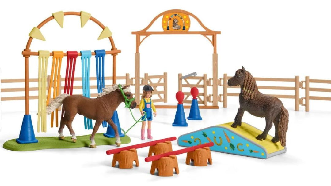Schleich Accessory Pony Agility Training