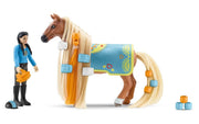 Schleich Horse Set Starter Kim & Caramelo