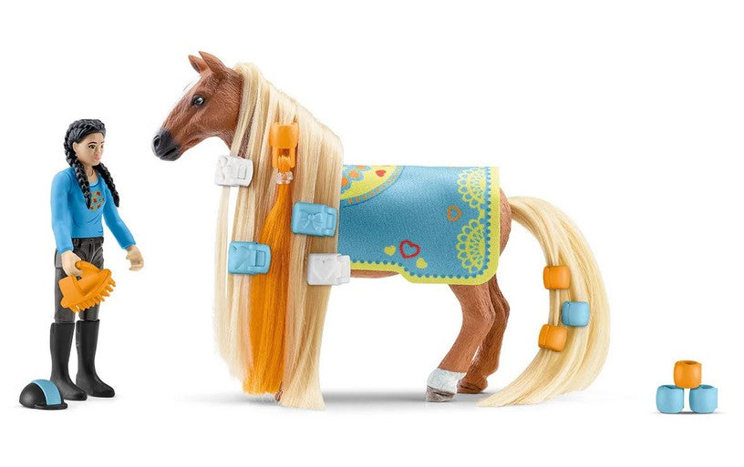 Schleich Horse Set Starter Kim & Caramelo