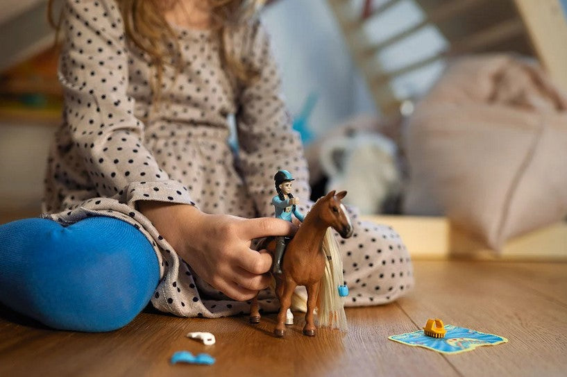 Schleich Horse Set Starter Kim & Caramelo