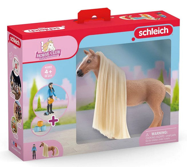 Schleich Horse Set Starter Kim & Caramelo
