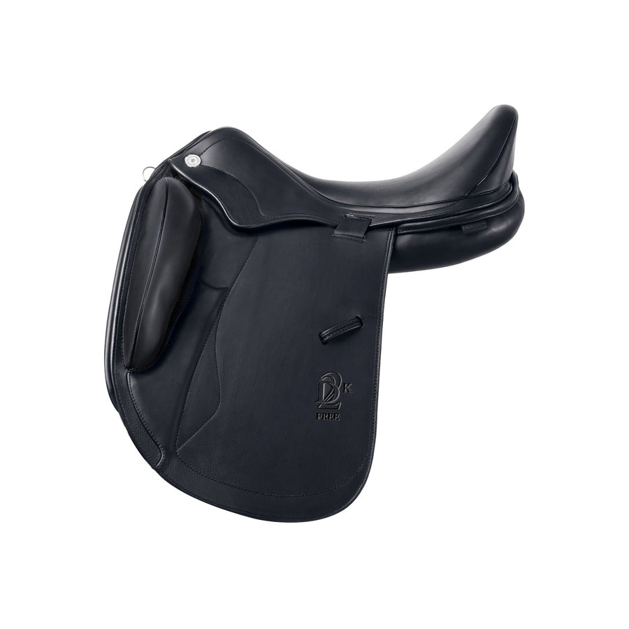 Prestige X D2 Free Lux Dressage Saddle K Black [:17.0"]
