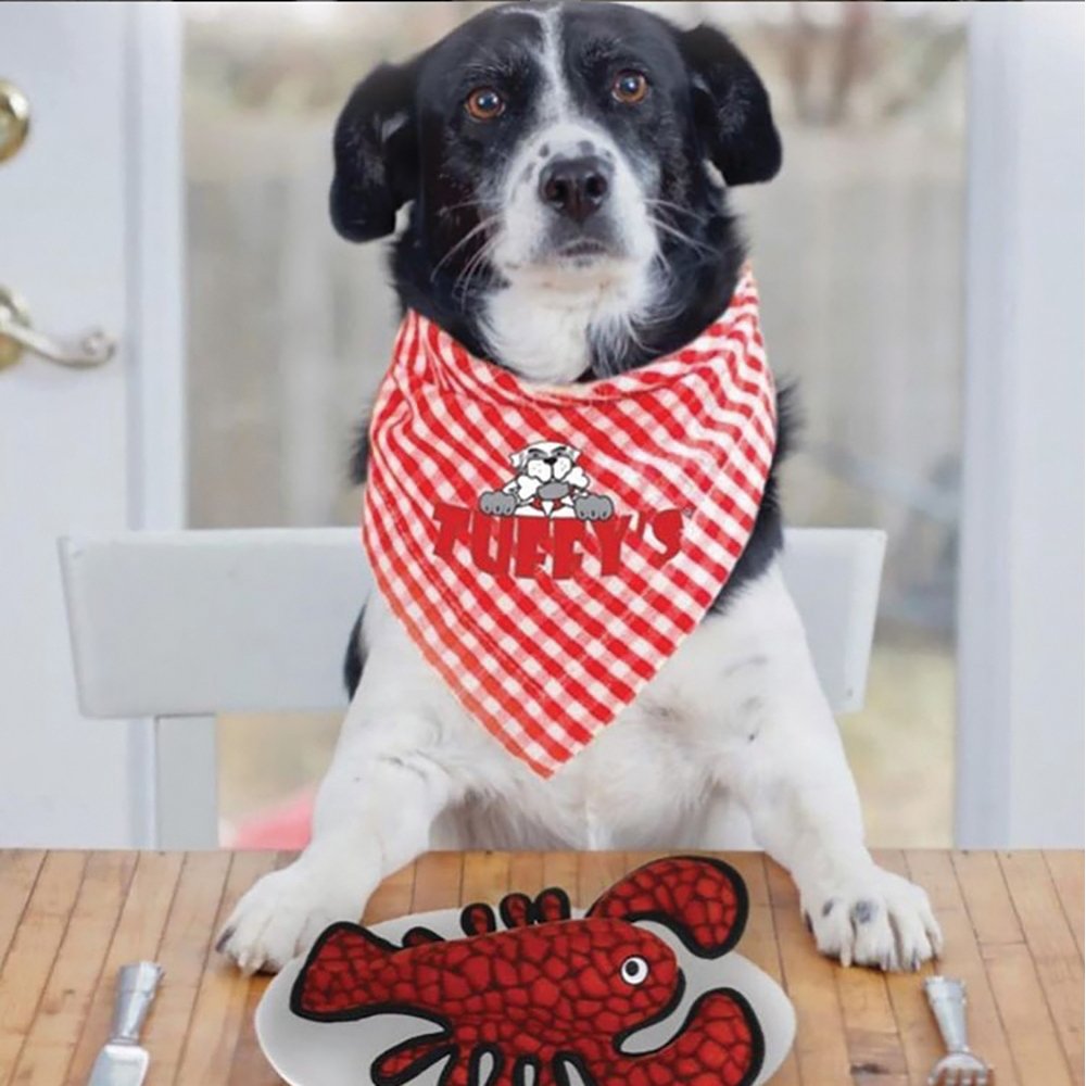 Tuffy Dog Toy Lobster 38cm Tuffscale 8