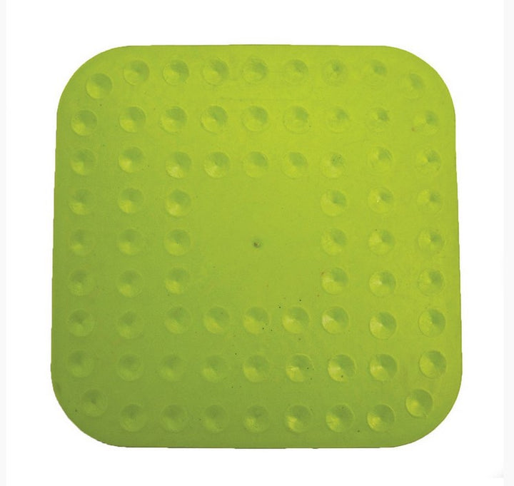Lick Mat Scream Square Non Skid Base Green