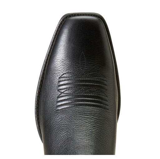 Western Boots Ariat Booker Ultra Square Toe S23 Black Deertan Mens [:8.0]