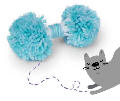 Cat Toy Kazoo Fluffy Kitty Bon Bon