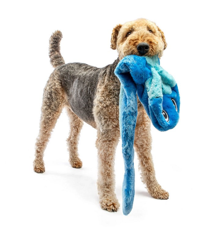 Guru Dog Toy Hide A Tail Blue Snake Medium 38cm
