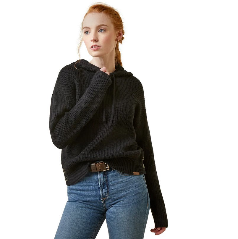 Sweater Ariat Los Altos W24 Black Ladies [:extra Small]